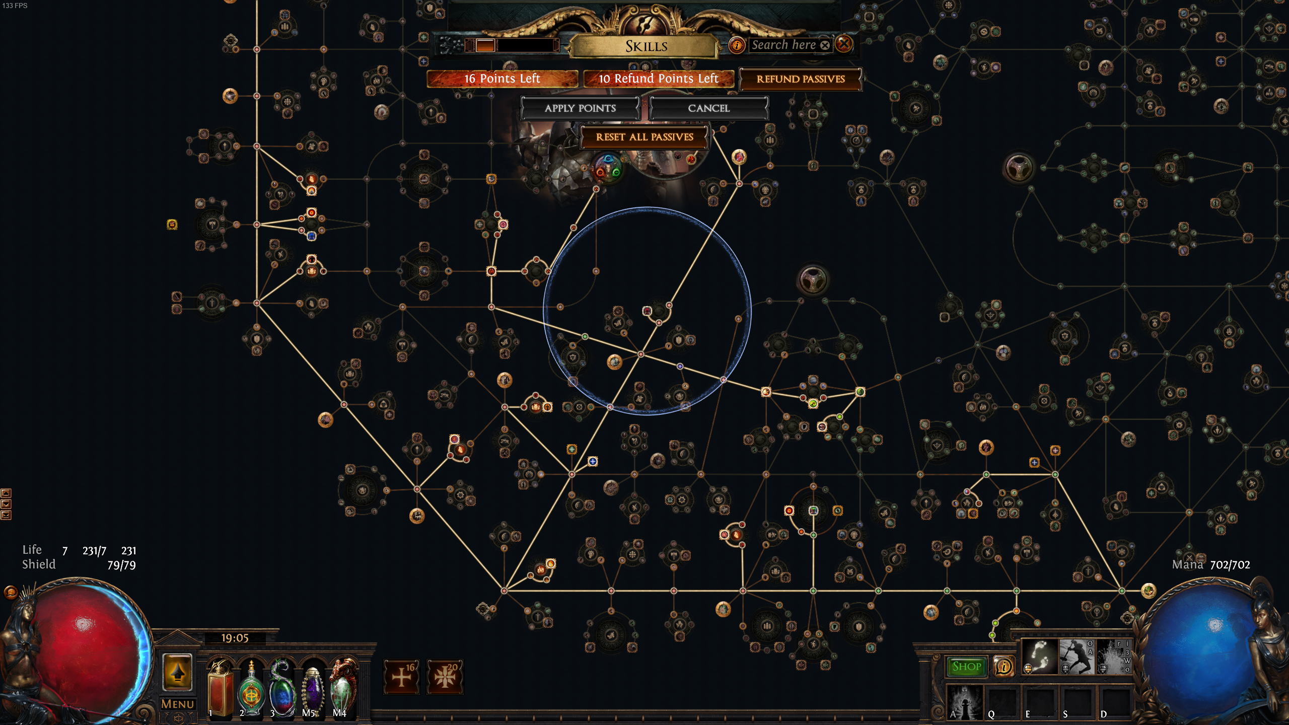 POE skill tree