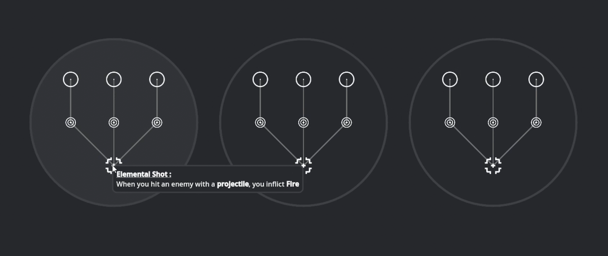 Skill tree branch choice